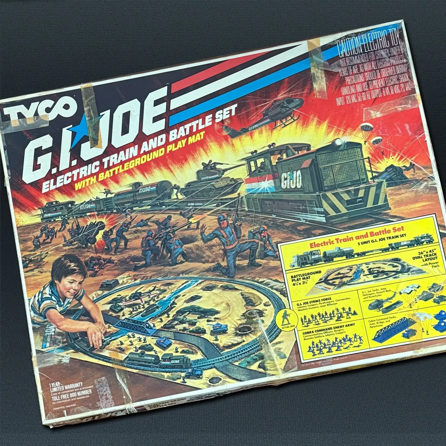 Electric Train and Battle Set